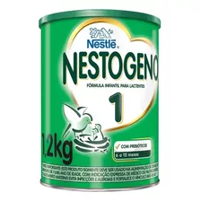 Fórmula Infantil Em Pó Sem Glúten Nestlé Nestogeno 1 En Lata De 1.2kg - 0 A 6 Meses