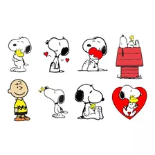 8 Apliques Snoopy Termocolantes Estampados Patches P Roupa 