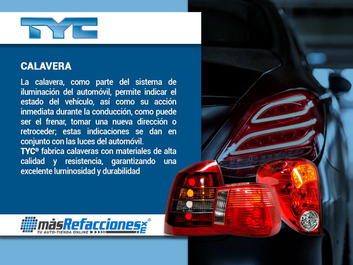 Calavera Izq O Der C/arns Chevrolet Tahoe 07-14 Tyc Foto 4