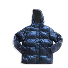 Camperas Metalizadas Puffer De Invierno Abrigadas Acolchadas