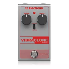 Pedal Vibratório Rotativo Tc Electronic Vibraclone Para Guitarra Cinza