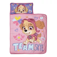 Juego De Alfombrillas Siesta Skye Del Equipo Paw Patrol...