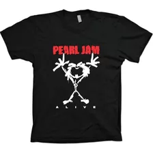 Camiseta Bandas Rock - Pearl Jam Alive - 100% Algodão