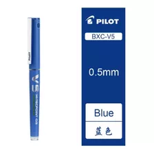 Roller Pilot V5 Recargable A Cartucho Lapicera Japon Aguja Color De La Tinta Azul