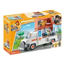 Camion Ambulancia Duck On Call Playmobil 59 Piezas Febo