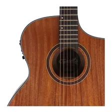 Violão Elétrico Tonante Topazio 40 Tampo Sapele Eq 3 Bandas Cor Mahogany Orientação Da Mão Destro