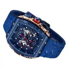 Reloj Mini Focus Hombre Azul 