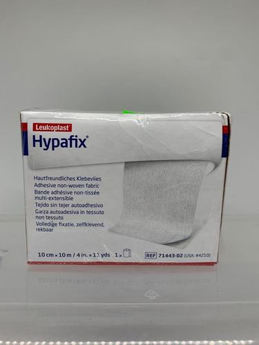 * 2023 * Hypafix 10cm X 10metros Caja Gasa Autoadhesiva