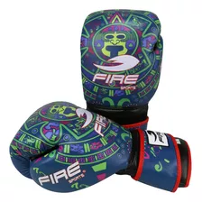 Guantes De Box Fire Sports 100% Piel Rosa 12oz Y 14 Oz