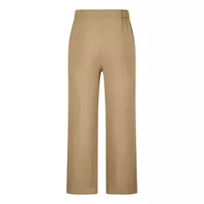 Pantalones H Para Hombre, Lino Y Algodón, Cintura Elástica,