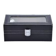 Estuche Organizador De Hombre Para Guardar Joyas Con 12 Comp