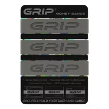 Grip Money Bands (paquete De 3) - Foghorn Grey - Banda De Si