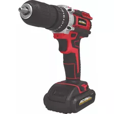 Taladro Atornillador Inalámbrico 12 V Adir 11573 Color Rojo Con Negro