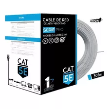 Bobina De Cable Utp Cat.5 Logan Interno De 305 Mts 