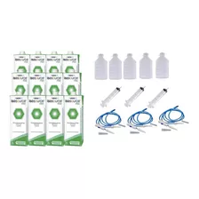 Kit Para Nutrição Enteral 12 Isosource Mix, Frasco E Equipo