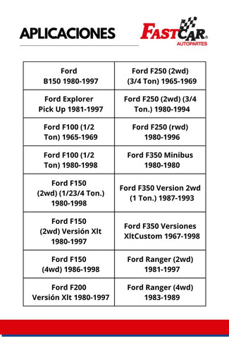 4 Amortiguadores Ford F350 Xlt Y Custom Doblerod 1967 1998 Foto 4