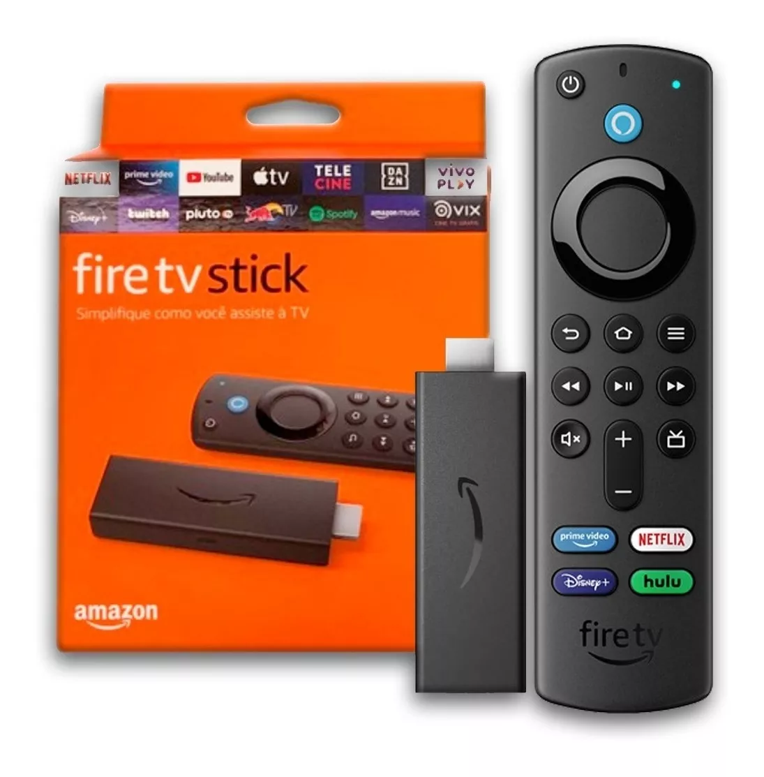 Amazon Fire Tv Stick 3ª Geração 1080p Dolby Atmos Alexa