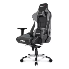 Silla Gamer Akracing Masters Series Pro Luxury Xl 4d Gris