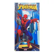 Toalha Banho Praia Infantil Homem Aranha City 1,40mt