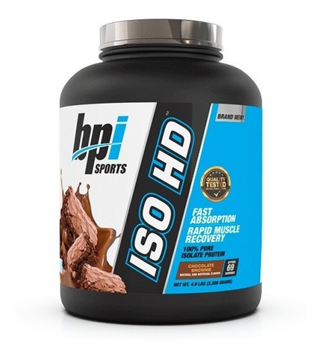 Proteína Iso Hd Bpi Sports 69 Servicios Chocolate Brownie