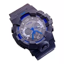 Reloj Para Caballero Doble Hora +estuche +envio