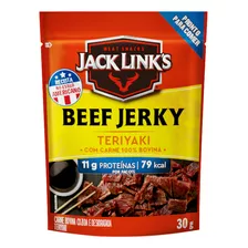 Beef Jerky Jack Link's Sabor Teriyaki 64un X 30g