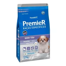 Ração Premier Raça Específica Filhote Shih Tzu 2,5kg Frango