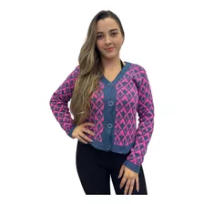 Blusa Feminina Frio Aberta Em Tricô Tricot Casaco 585