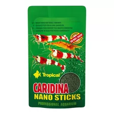 Tropical Caridina Nano Sticks 10g Para Crustáceos Alimento Tropical - 10 G