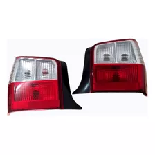 Par Lanterna Traseira Fiat Uno Fire E Flex 04/13 Bicolor