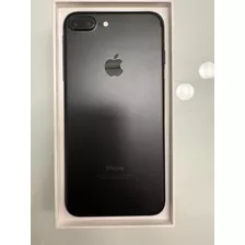  iPhone 7 Plus 128 Gb Preto-fosco A1784 Na Caixa Completo
