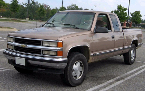 88-98 Chevrolet Cheyenne Bisel Para Manija De Tapa Trasera Foto 7