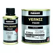 Kit Barniz Clear 2 K C/cataliz 900cc Nason Axalta P2600