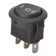 Spdt Automotive - Interruptor Basculante Redondo Para Coche,