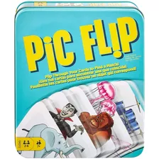 Juego De Cartas Pic Flip Mattel English Versión Ingles Vg