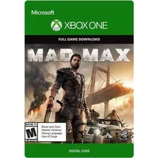 Mad Max Xbox One - Xls - Code 25 Digitos Global
