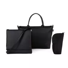 Mamãe Bolsa Maternidade Bag In Bag 2 Em 1 Pure Black Chicco