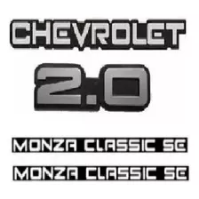 Emb. Chevrolet 2.0 Plaqueta Monza Classic Se 1991 1992