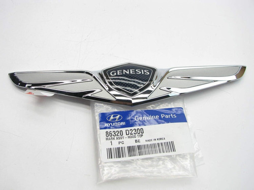 2017  Genesis Sedan G90 Eq900 Oem Hood Wing Emblema 86320-d2 Foto 2