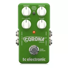 Pedal Tc Electronic Corona Chorus Cor Verde