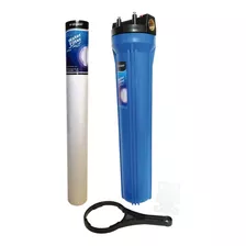 Filtro De Agua Carcasa 20 Pulgadas Slim + Cartucho 20 Pulgad