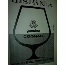 Publicidad Clipping Cogñac Hispania Genuino Fratelli Branca