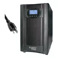 Ups Powest Titan On-line Avr 1000va 1kva 900w 4 Tomas 120v