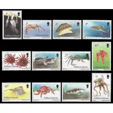 Malvinas - Falkland - Fauna Marina - Serie Mint - Yv 618-29