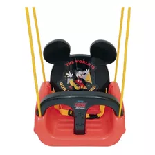 Balanço Infantil 3 Em 1 Cinto E Barra Proteção Mickey Mouse