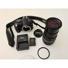 Câmera Nikon D3100 + Lentes Tamron 18-200mm F/3.5-6.3