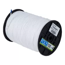 Cordel Poly 100 # 4 X 300 Mts Para Invernaderos Blanco Rollo