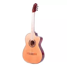 Guitarra Clásica La Purepecha Gcv Para Diestros Caoba Barniz Brillante