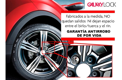 Tuercas Birlos Galaxy Lock  Nissan Kicks Sense Envo-gratis! Foto 2