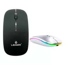 Mouse Sem Fio Wireless Recarregável 2 Em 1 Wifi E Bluetooth